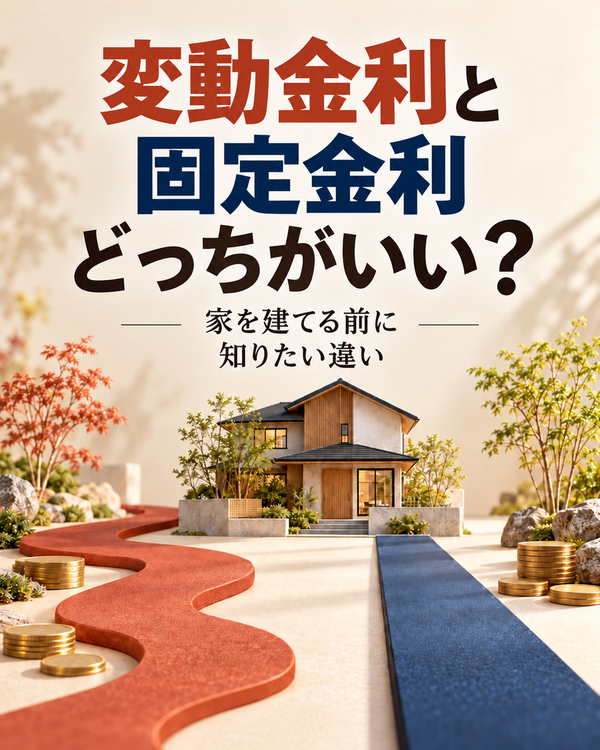 変動金利と固定金利どっちがいい？ 家を建てる前に知りたい違いを初心者にもわかりやすく解説！