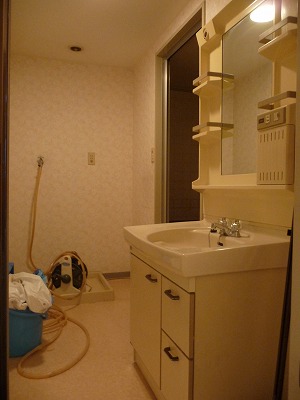 東大阪市N様邸　洗面・トイレのリフォーム 施工Before写真